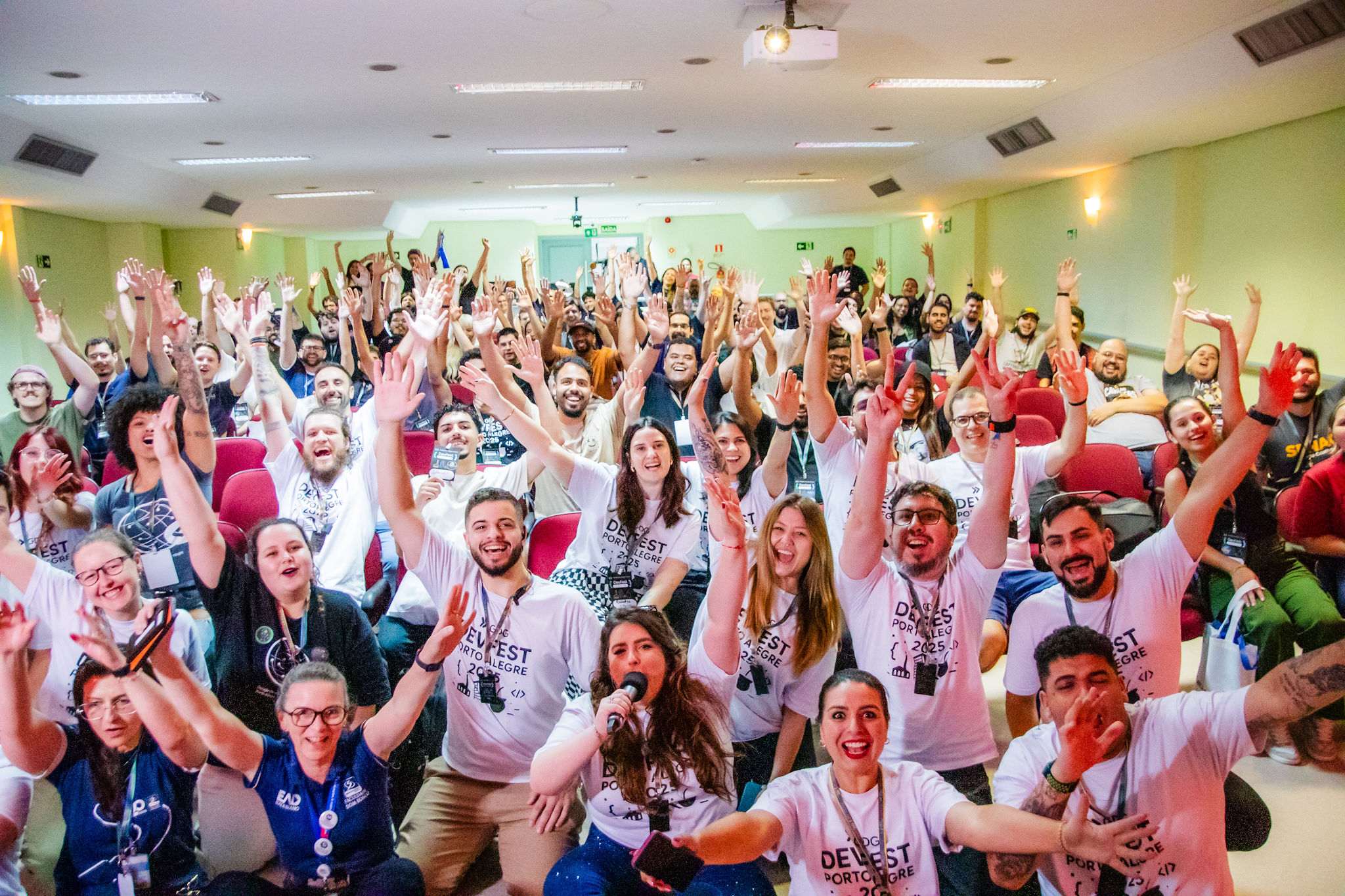 Equipe voluntária de organização do DevFestPortoAlegre2025
